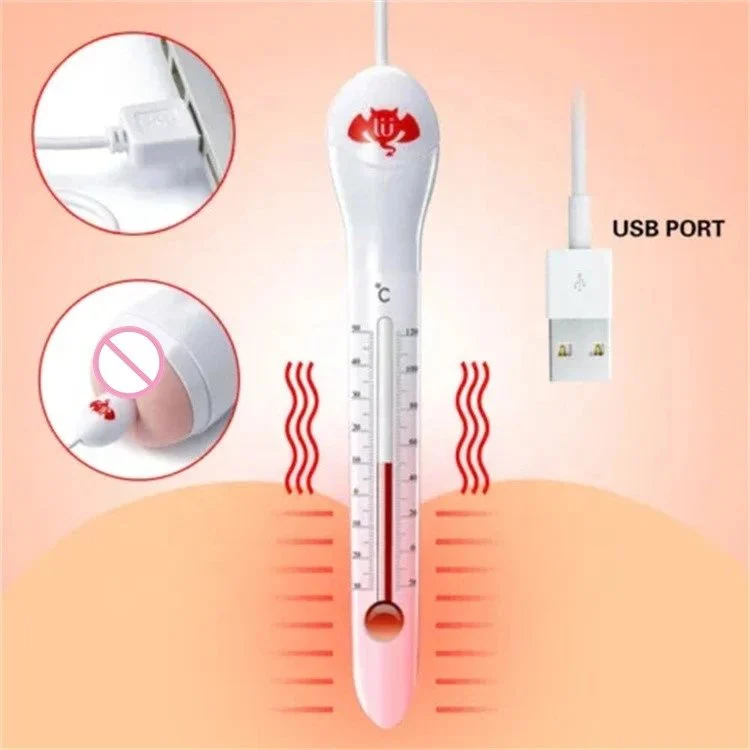 Waterproof Heater Heating Stick Cup Warmer USB Heating Rod for Male Toys