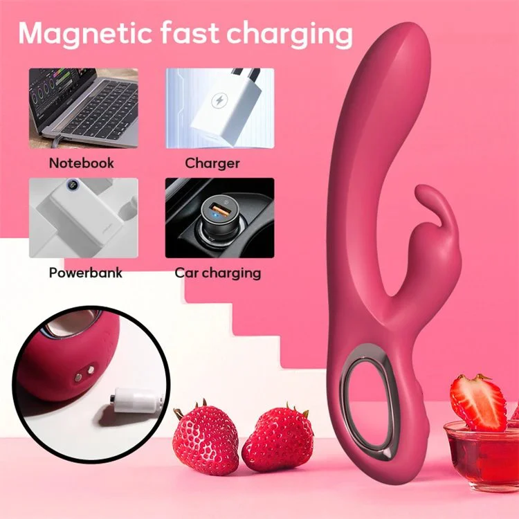 10 Frequency Sex Toys Female Masturbation Clitoral Stimulation Double Motor G Spot USB Charger Rabbit Vibrator