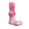 5.91 Inch Small Artificial Werewolf Sleeve Liquid Platinum Silicone Wearable Penis Dildo