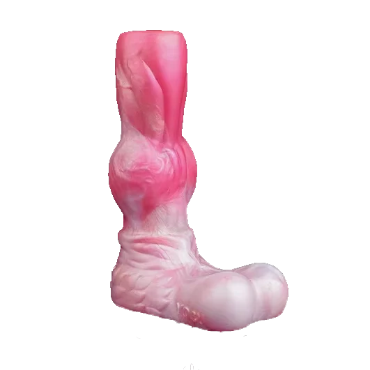 5.91 Inch Small Artificial Werewolf Sleeve Liquid Platinum Silicone Wearable Penis Dildo
