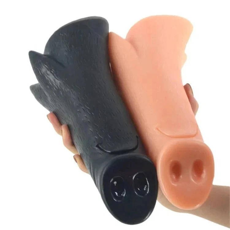 25.5cm 10 3.7cm Long Animal Horn Dildo Anal Butt Plug Sex Toys Cock Bull Dildo Anus Massager Lesbian Masturbator