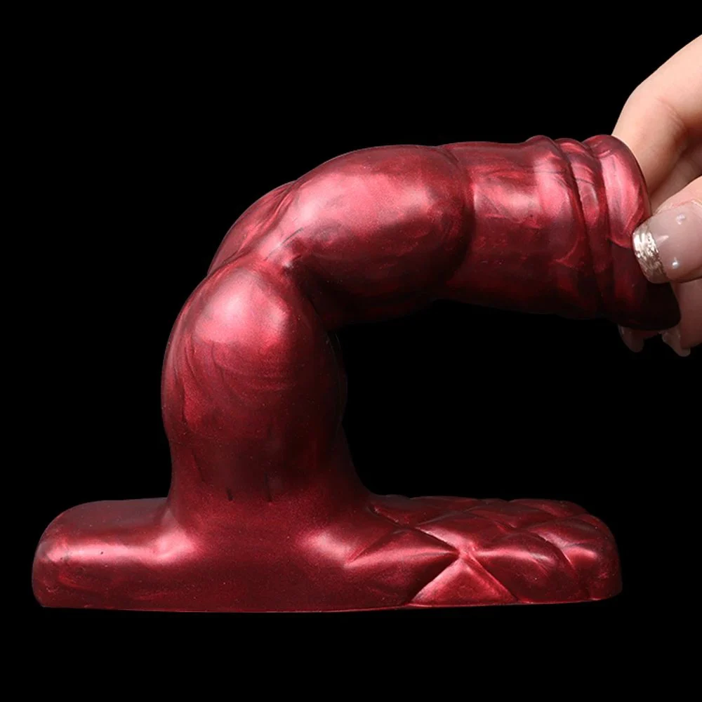 6.3 Inch Small Artificial Animal Vibrating Horse Penis Sleeve Sex Anal Adult Shop Toy