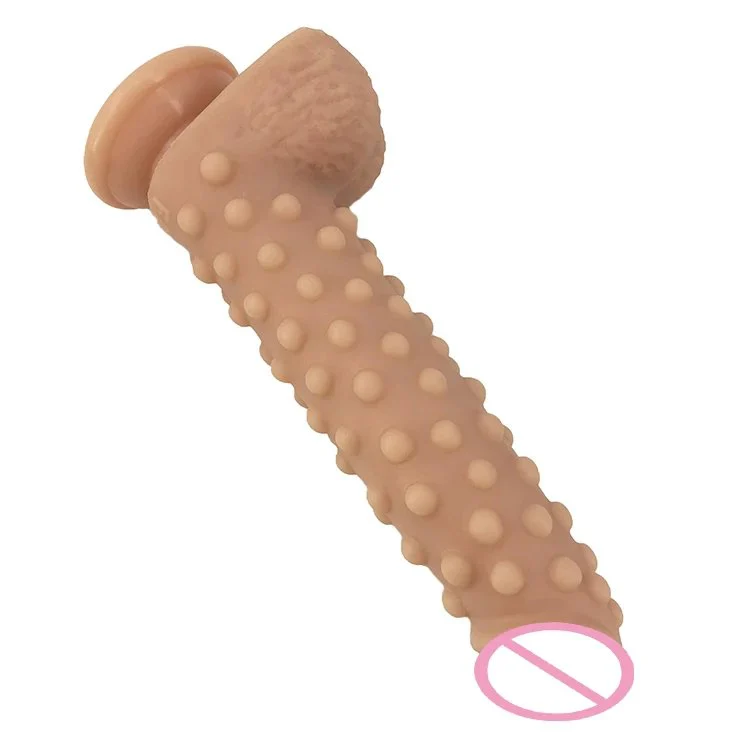 23cm 9 4.5cm Large Realistic Silicone Dildo Flexible Anal Butt Plug Adult Sex Toys Flesh Butt Plug