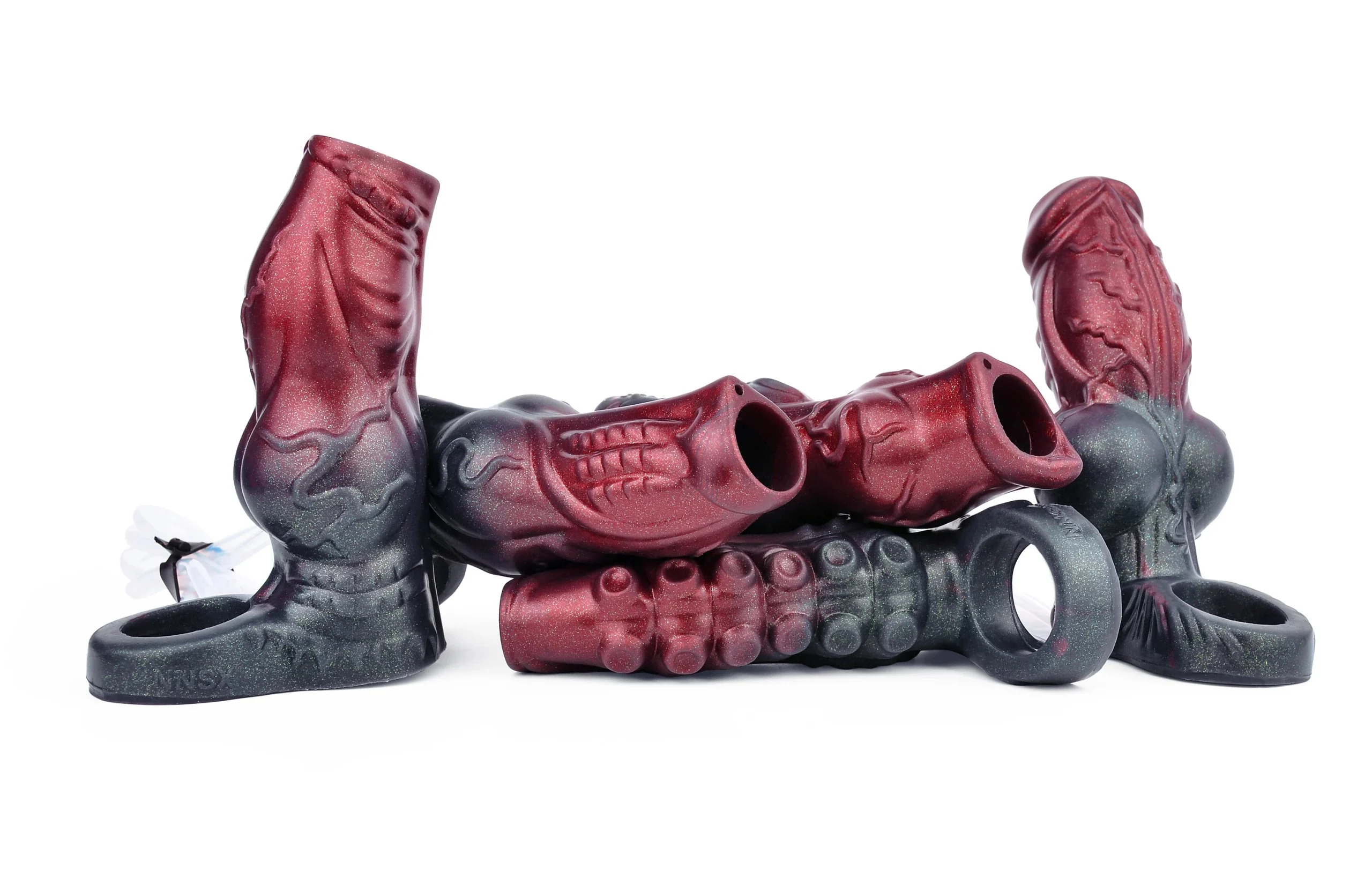 Squirting Penis Sleeve for Men Extender Enlarger Extension Sleeve Delay ,Ejaculating Penis Sleeve Fantasy Toys