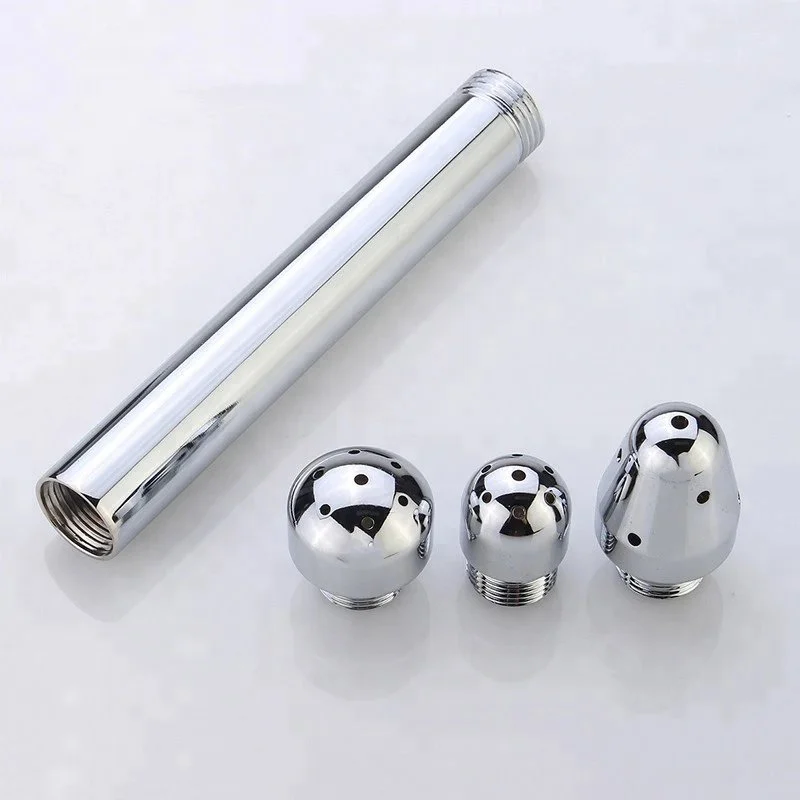 1Set Small Shower Head Enema Water Nozzle Anal Plug Head Enema Anal Cleaning Kit Faucet Vaginal Washing