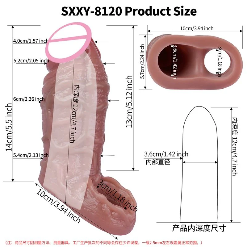 5 Style Hollow Silicone Penis Sleeve Male Reusable Condom for Men Delay Ejaculation Adult Sex Toy for Couple Game