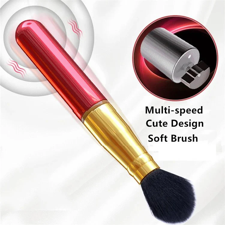 Multi-speed AV Wand Massager Nipple Clitoral Stimulation Vibrating Makeup Brush Vibrator Sex Toys Women