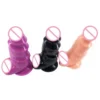 21cm 8.5 7.5cm Big PVC Animal Dildo Ribbed extra Stimulate Huge Anal Butt Plug Erotic Animal Pig Dildo Sex Toys for Couple