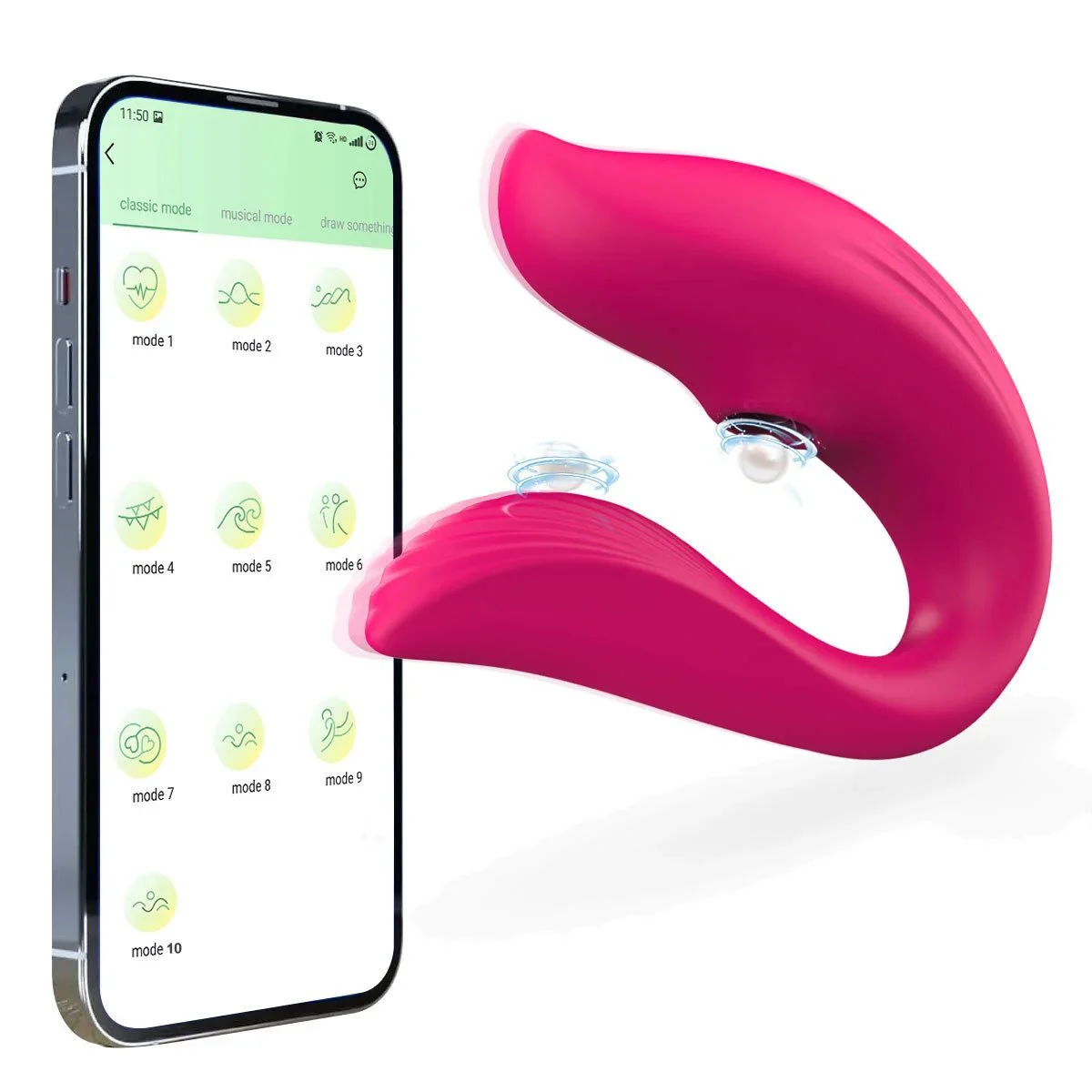 10 Modes Rechargeable APP Remote Control Panty Vibrator Wearable Vibrator Sex Toys for Women