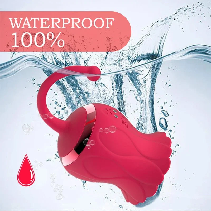 Oral Suction Sucking Vibrator Suction Toy Clitoris Clit Sucker Nipple Sun Flower Sex Toys Red Rose Vibrator