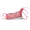 Powerful Large Anal Plug with Realistic Silicone Squirting Dildo for Women's Masturbation