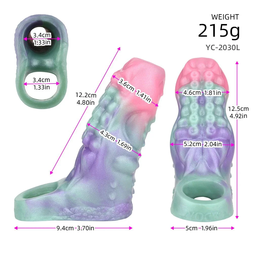 Tentacle Silicone Penis Sheath,Tentacle Octopus Pennis Sleeve Girth Enhancer for Men,Reusable Silicone Monster Penis Sleeve