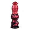 9in Realistic Dog Knot Fantasy Dildo Wolf Knotted Anal Plug Dildos with Strong Suction Cup Adult Sex Toy Anal G-Spot Stimulation