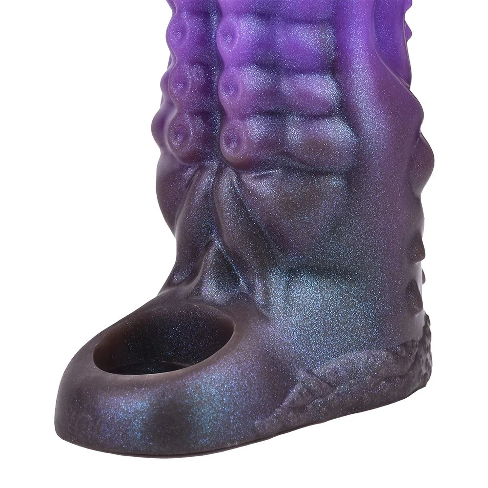 Abyssal Synapse Kythas Effective Male Penis Extension Dildo Condom, Safe Silicone Material Suitable for Adult Human Sex Toys