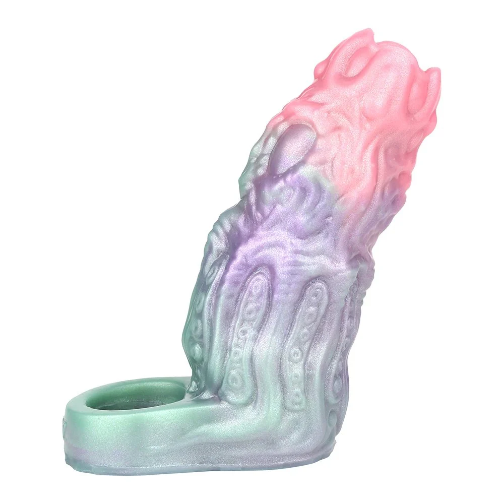 Abyssal Tendril Easy to Carry Penis Extender, Soft and Safe Silicone Material Suitable for Male Sex Toys