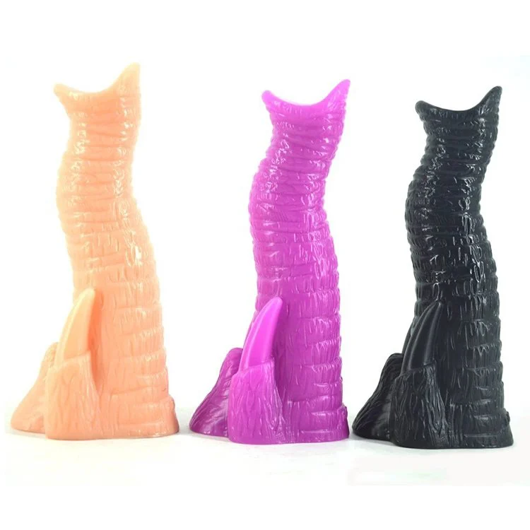19.5cm 7.5 4cm Big Animal Dildo Realistic Anal Butt Plug Sex Toys g Spot Stimulate Anus Stopper Faak Elephant Trunk Dildo