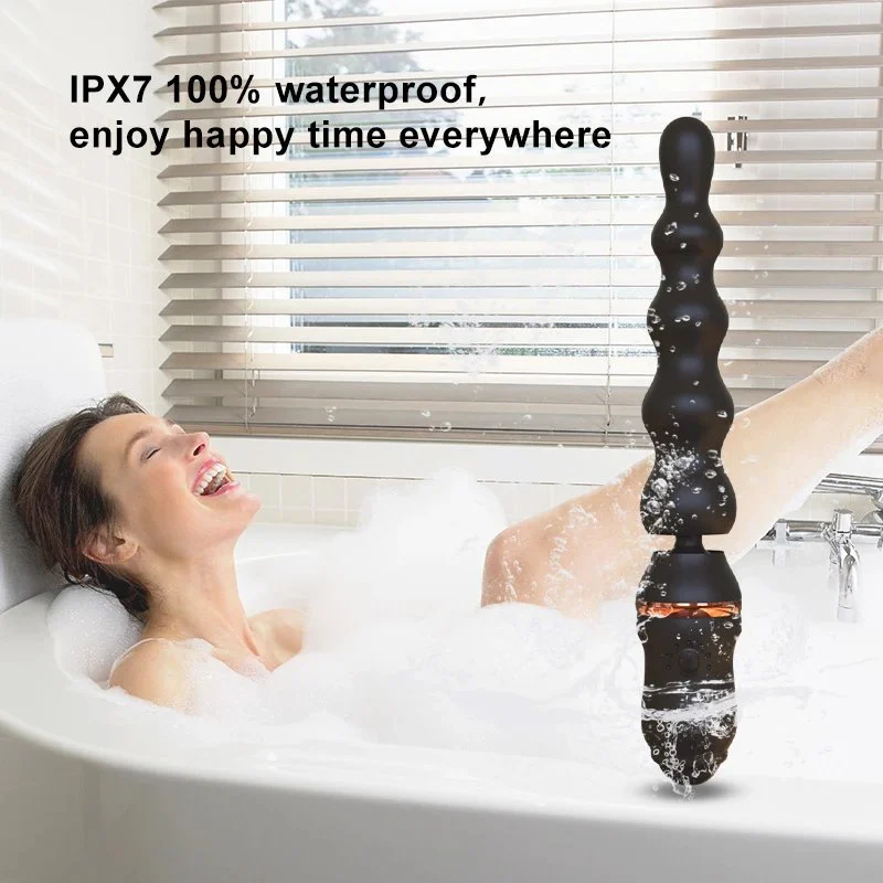 7-Frequency Vibration Rechargeable Women Butt Plug G Spot Stimulus Prostate Massager Male Anal Adult Sex Toy for Couple and Man
