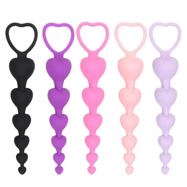 Anal Beads Butt Plug Graduated Expanding Plugs for Adult Anal Training and Pleasure