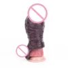4 Sizes for Men's Penis Sleeves Effectively Enhance and Prolong Medical-grade Silicone Opening Design Obsidian Black