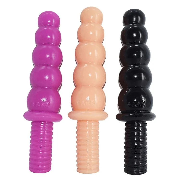 28cm 11 6cm Huge Anal Beads with Handle Flexible Sex Shop Women Butt Plug Sex Toys Anal