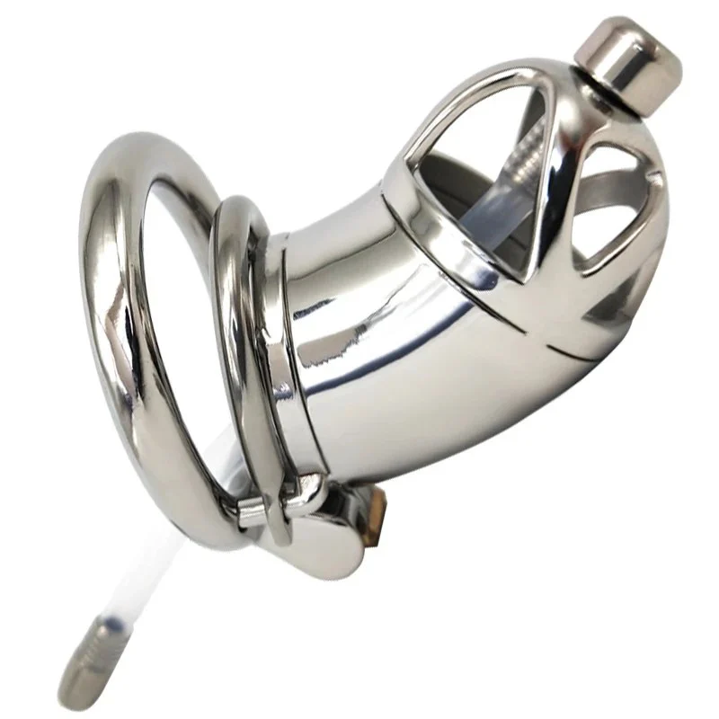 20B Male Chastity Lock Chastity Machine to Prevent Husband Derailment Abstain From Removing Metal Stainless Steel JJ Lock