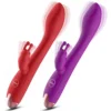 10 Modes Rechargeable Double Motors Woman Masturbation Rabbit Ears Vibrator Sex Toy