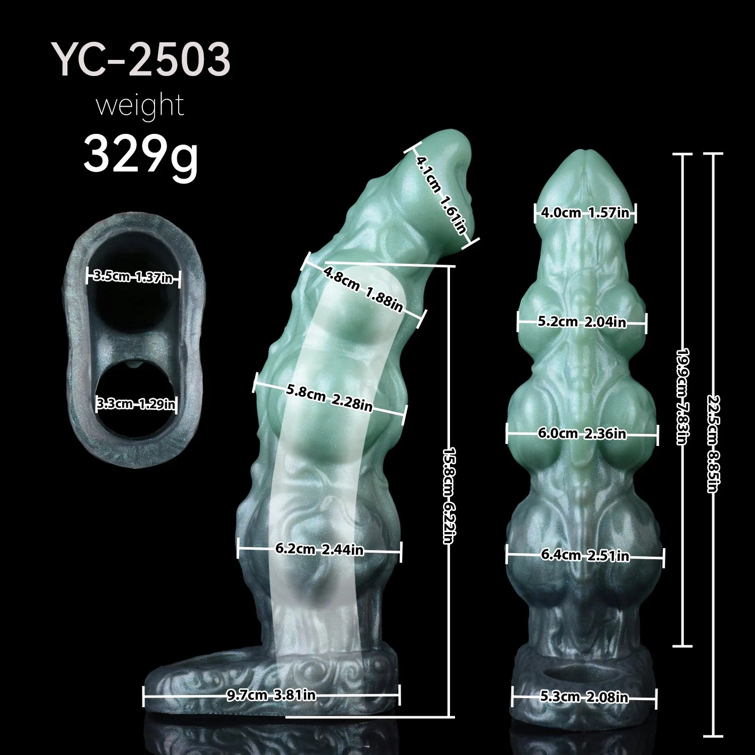 Animal Series Fantasy Penis Sleeve Wolf King Male Penis Extender Enhanced Experience with Intense Enveloping Sensation Sex Toy