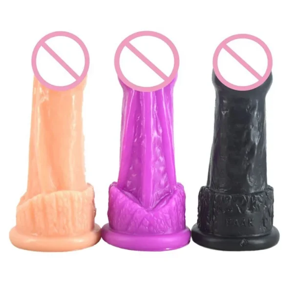 14.4cm 5.5 3.7cm PVC Anal Adult Sex Toys Flexible Butt Plug Unique crocodile Dildo Anus Massage Animal crocodile Dildo