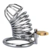 3 Sizes Men's Cock Cage Rings Adult Chastity Device for Penis Exercise Sex Toys Property