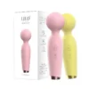 10 Speed Waterproof Rechargeable Mini AV Massager Wand Vibrator Lilo Sex Toys for Women