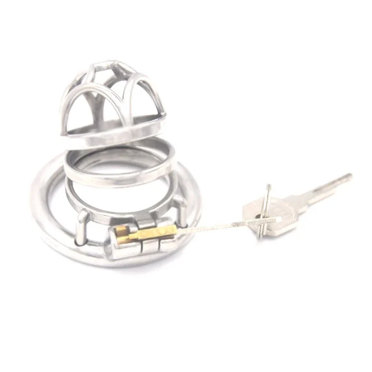 Sex Products Lock Cock Cage Cuckold Chastity Cage Chastity Devices for Man