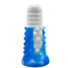 18cm 6.8cm Fantasy Soft Dotted Simulation Novelty Sex Toy Dildo Butt Plug Masturbator Sex Toys Anal for Man Women Couples