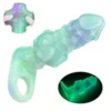 Dog Knot Silicone Sleeve Animal Dildo Penis Extender Sex Toys for Men Extender Condom Delay Ejaculation