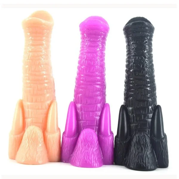 19.5cm 7.5 4cm Big Animal Dildo Realistic Anal Butt Plug Sex Toys g Spot Stimulate Anus Stopper Faak Elephant Trunk Dildo