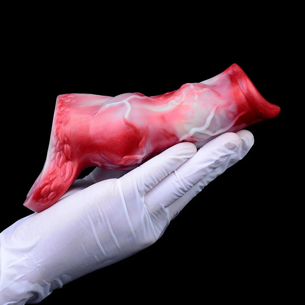 15cm Cover Penis Sleeve for Adult Enlarger for Men Inner Channel Anti-off Design and Erotic and Flirting Effect Non-stop Orgasm