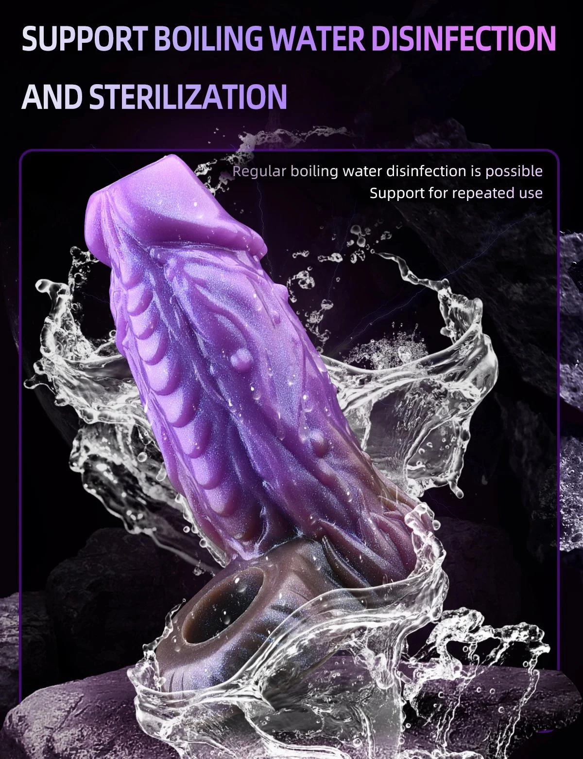 Cock Ring Penis Extender Ultra-Soft Penis Enlarger for Couples, Delay Ejaculation Stronger Erection Enhancement