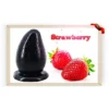 12.5cm 7.5cm Strawberry Fruit Shape Penis Dildo Butt Plug Sex Toys Anal