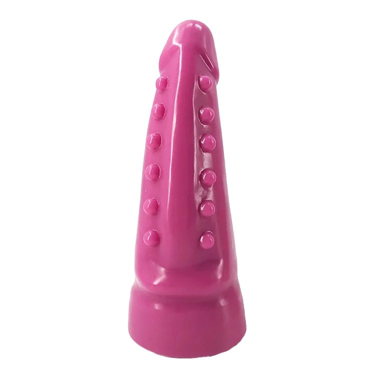 21.8cm 8.6 6.5cm Flexible Adult Sex Toys Realistic Anal Plug Large Butt Plug Silicone Huge Dildo for Women with Bumpy Dot