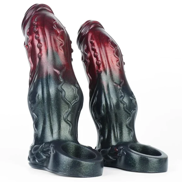 Dark Warrior Closed End Penis Sleeve for Men Penis Enhancer