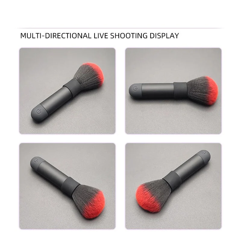 10 Speed Jump Egg Bullet Clitoris Nipple Breast Massager Vibrating Makeup Brush Vibrator Sex Toy