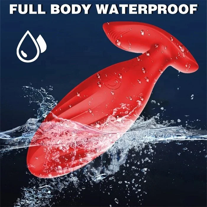10-Mode Waterproof Remote Control Prostate Massage Plug Silicone Butt Dildo for Couple Sex Toys Anal Plug