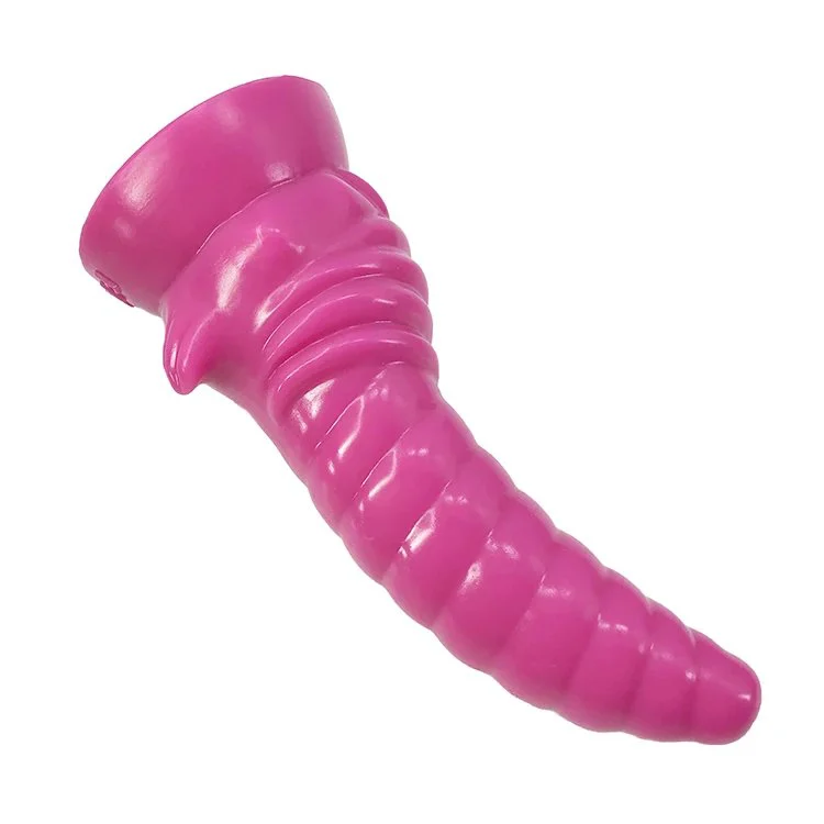 21cm 8.5 6.5cm Big Silicone Dildo Realistic Anal Plug Dragon Scale Shape pink Butt Plug Sex Toys Anal for Anal Sex