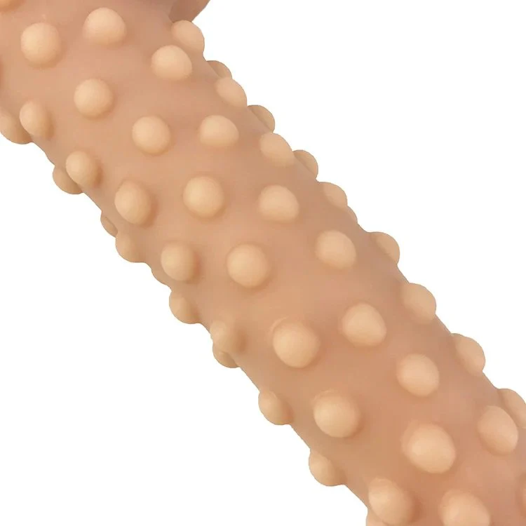 23cm 9 4.5cm Large Realistic Silicone Dildo Flexible Anal Butt Plug Adult Sex Toys Flesh Butt Plug