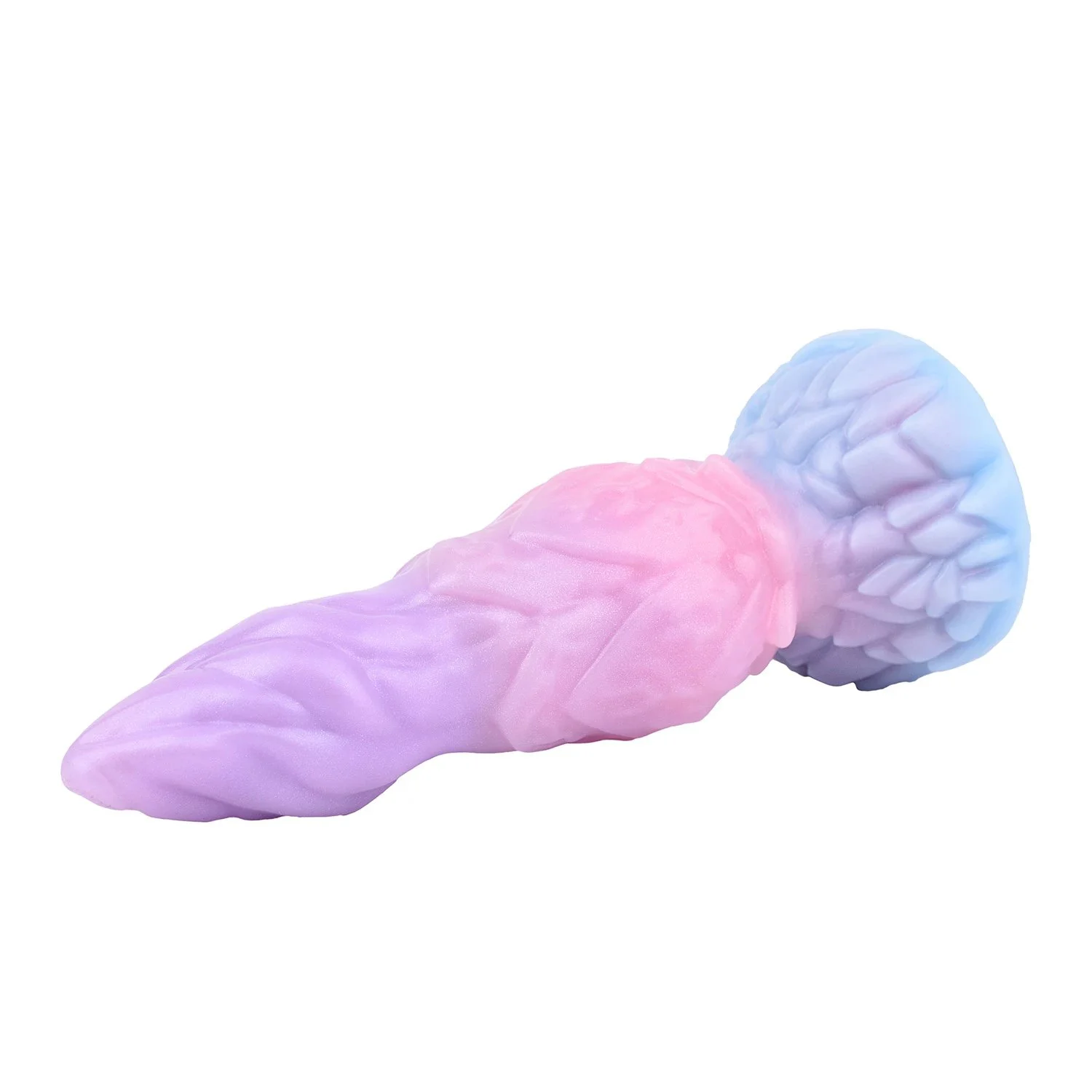 327g Inflatable Fantasy Anal Plug Dildo Couple Game Stimution Sex Toy with Strong Suction Cup
