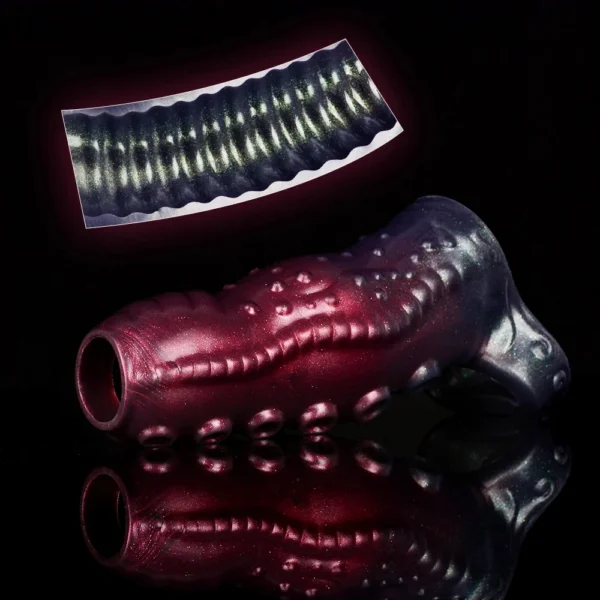 Fantasy Cock Extender Sleeve Penis Cover Penis Ring Delay Ejaculation Enlargement Adults Sex Toys for Men