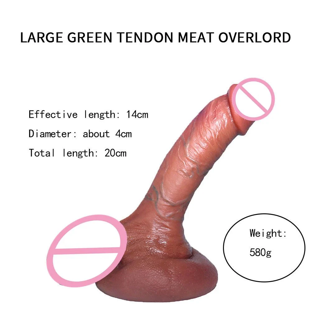 Real Skin Artificial Penis Large Dildo Huge Big Size Silicone Dildo With Strong Suction Cup