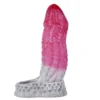 6.81 Inch Big Artificial Sex Toy Colorful Anal Plug Butt Plug Erotic Penis Silicone Sex Product for Women