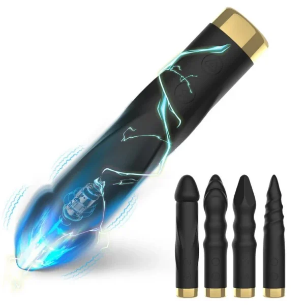 10 Frequency Mini AV Wand Bullet Vibrator Sex Toy for Women Anal Plug Vibrator for Couples Masturbation