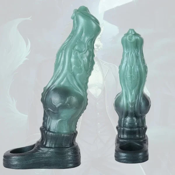 8.26in Fantasy Hunter Gentleman Penis Sleeve Effectively Extends and Enhances with Internal Textures Increases Sensation for Men
