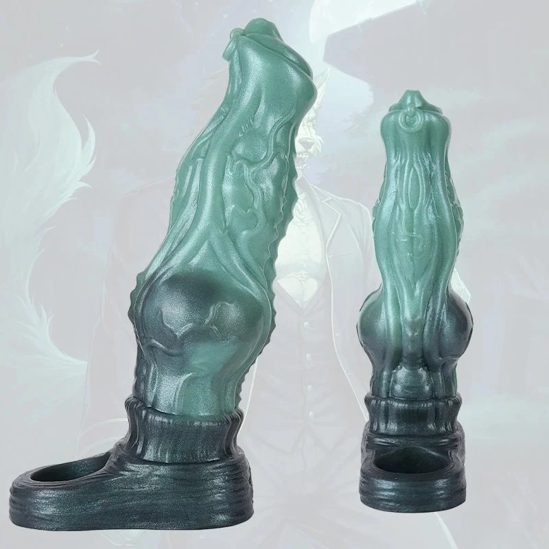 8.26in Fantasy Hunter Gentleman Penis Sleeve Effectively Extends and Enhances with Internal Textures Increases Sensation for Men